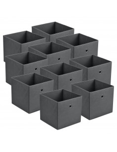 foldekasser kasser stof tekstil opbevaring rumdeler