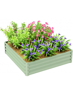 højbed stål grøn 2