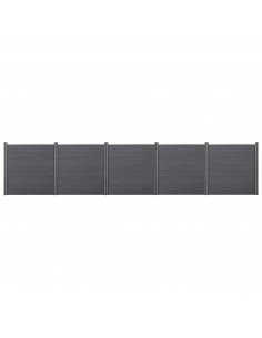 Hegn i komposit vedligeholdelsesfrit havehegn plankeværk have terrasse hund