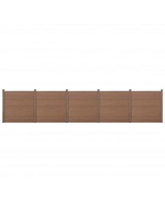 Hegn i komposit vedligeholdelsesfrit havehegn plankeværk have terrasse hund