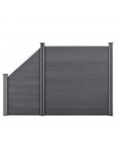 Hegn i komposit vedligeholdelsesfrit havehegn plankeværk have terrasse hund