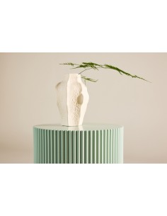 sofabord sidebord rundt stuemøbler træ søjle 2