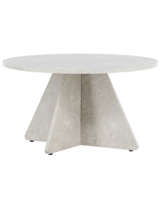 sofabord marmor rundt runde