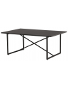 PRYR Sofabord i metal og mdf H45 x B110 x D70 cm - Sort