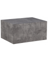 YORK Sofabord i mdf H40 x B80 x D60 cm - Mørk betongrå