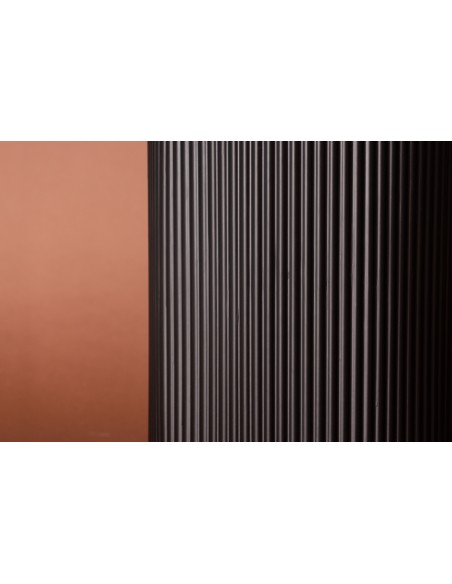 sofabord sidebord rundt stuemøbler træ søjle