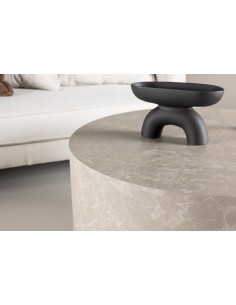 sofabord marmor rundt runde 2