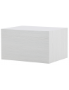YORK Sofabord i mdf H40 x B80 x D60 cm - Hvidpudset