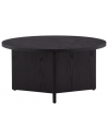 SALTO Rundt sofabord i mdf H43 x Ø85 cm - Sort