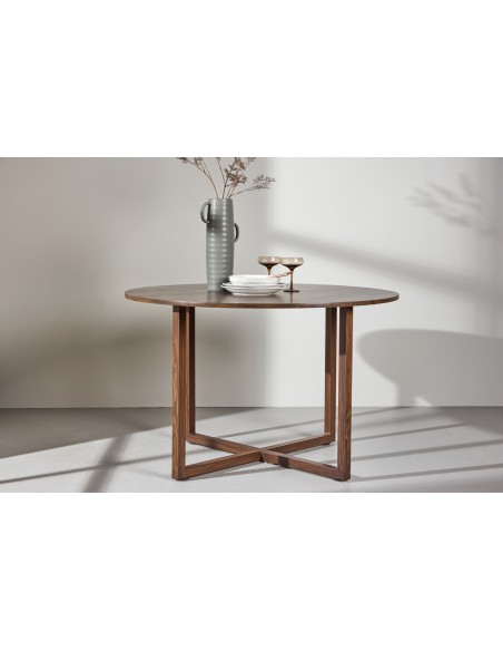 Spisebord træ 120 rundt moderne design