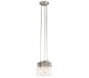 Brinley 3 Loftlampe Ø21,6 cm 3 x E27 - Børstet nikkel