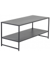 STAL Sofabord i stål H45 x B102 x D43 cm - Sort