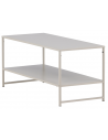 STAL Sofabord i stål H45 x B102 x D43 cm - Beige