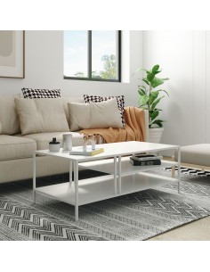 sofabord sidebord hvid stuemøbler 2