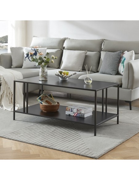 sofabord sidebord sort stuemøbler