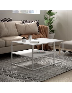 sofabord sidebord stuemøbler hvid 2