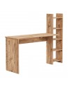 Skrivebord i møbelplade H74 - 120 x B150 x D45 cm - Træ
