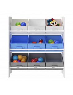 reol til børn børneværelse indretning koala kasser opbevaring legetøj 2