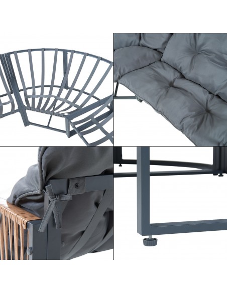 loungesæt havemøbler havesofa loungesofa udendørsmøbler