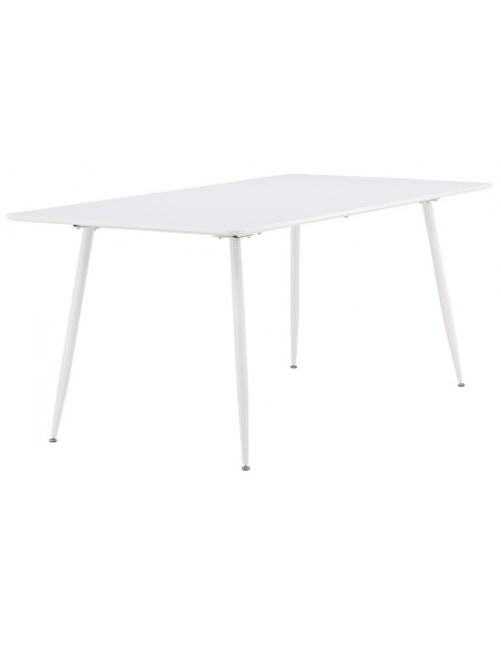 Spisebord 180 moderne design hvid