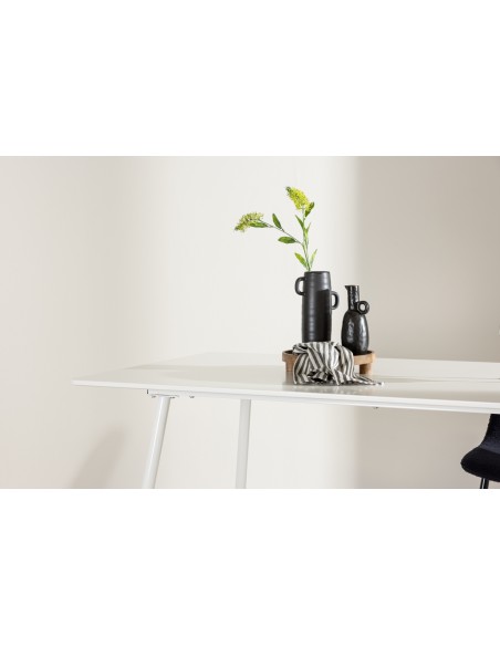 Spisebord 180 moderne design hvid