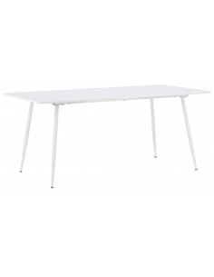 Spisebord 180 moderne design hvid