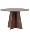 BOOT Rundt spisebord i mdf H75 x Ø110 cm - Mokka