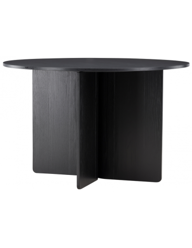 Rundt spisebord 120 sort