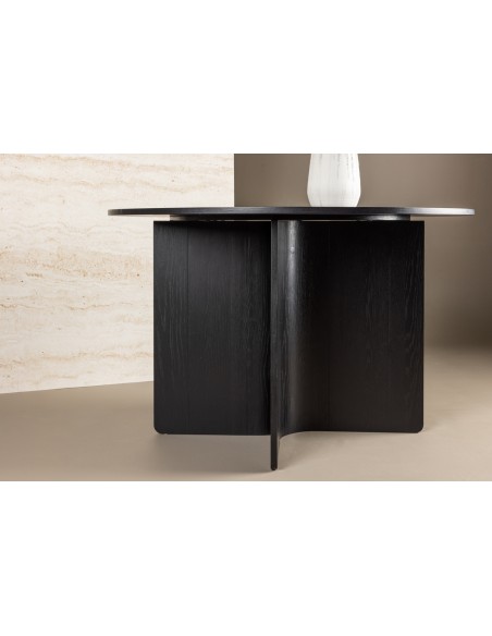 Rundt spisebord 120 sort