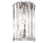 Crystal Væglampe IP44 H27,9 cm 2 x G9 LED - Krom