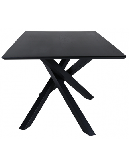 Spisebord 180 moderne design træ sort