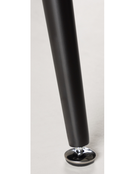 Spisebord 110 115 120 rundt moderne design sort