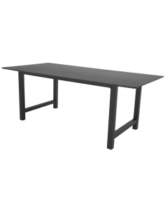 Spisebord træ moderne design sort