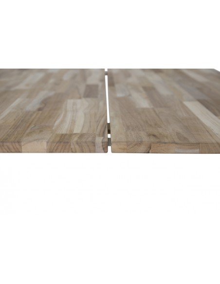 Spisebord 200 moderne design træ hvid 6 stole personer
