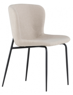 spisebordsstole beige polyester boucle moderne design billige 2