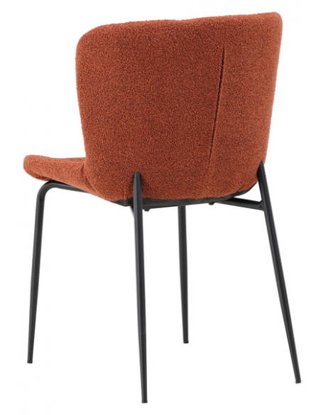 spisebordsstole polyester boucle moderne design billige