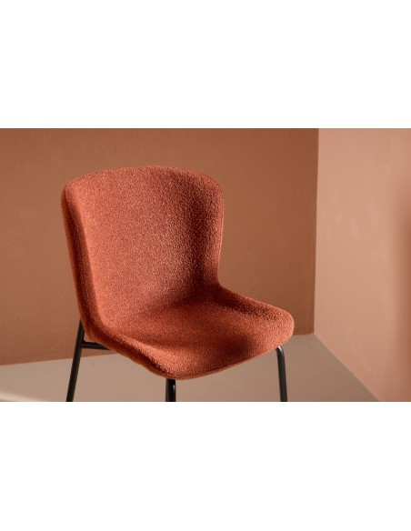 spisebordsstole polyester boucle moderne design billige