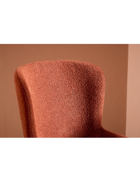 spisebordsstole polyester boucle moderne design billige