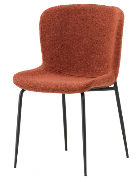 spisebordsstole polyester boucle moderne design billige