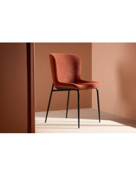 spisebordsstole polyester boucle moderne design billige