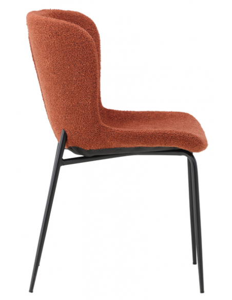 spisebordsstole polyester boucle moderne design billige