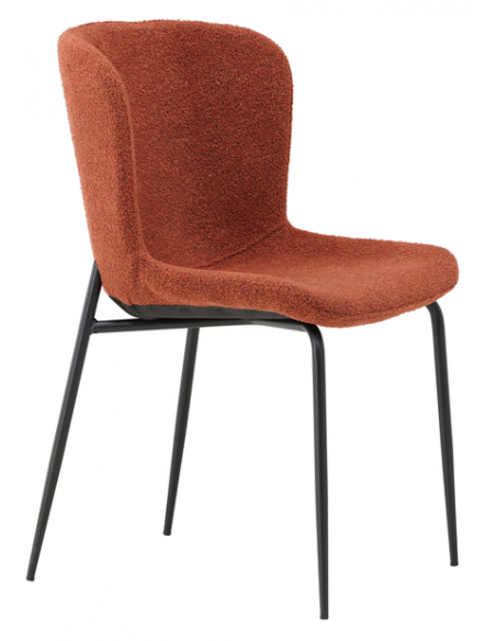 spisebordsstole polyester boucle moderne design billige
