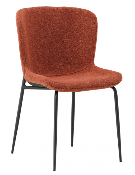 spisebordsstole polyester boucle moderne design billige