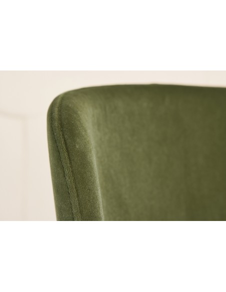 spisebordsstole velour grøn moderne design billige