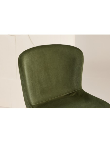 spisebordsstole velour grøn moderne design billige