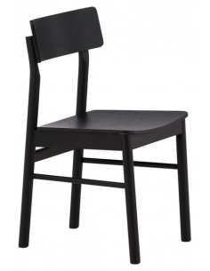 spisebordsstole sort træ moderne skandinavisk design billige 2