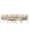 PENH Loungesofa i aluminium og polyester - Beige