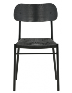 spisebordsstol sort træ moderne nordisk skandinavisk dansk design billige 2