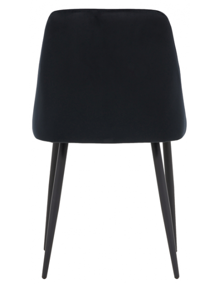 spisebordsstol sort velour moderne nordisk skandinavisk dansk design billige