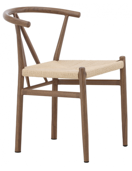 spisebordsstol armlæn træ brun moderne nordisk skandinavisk dansk design billige